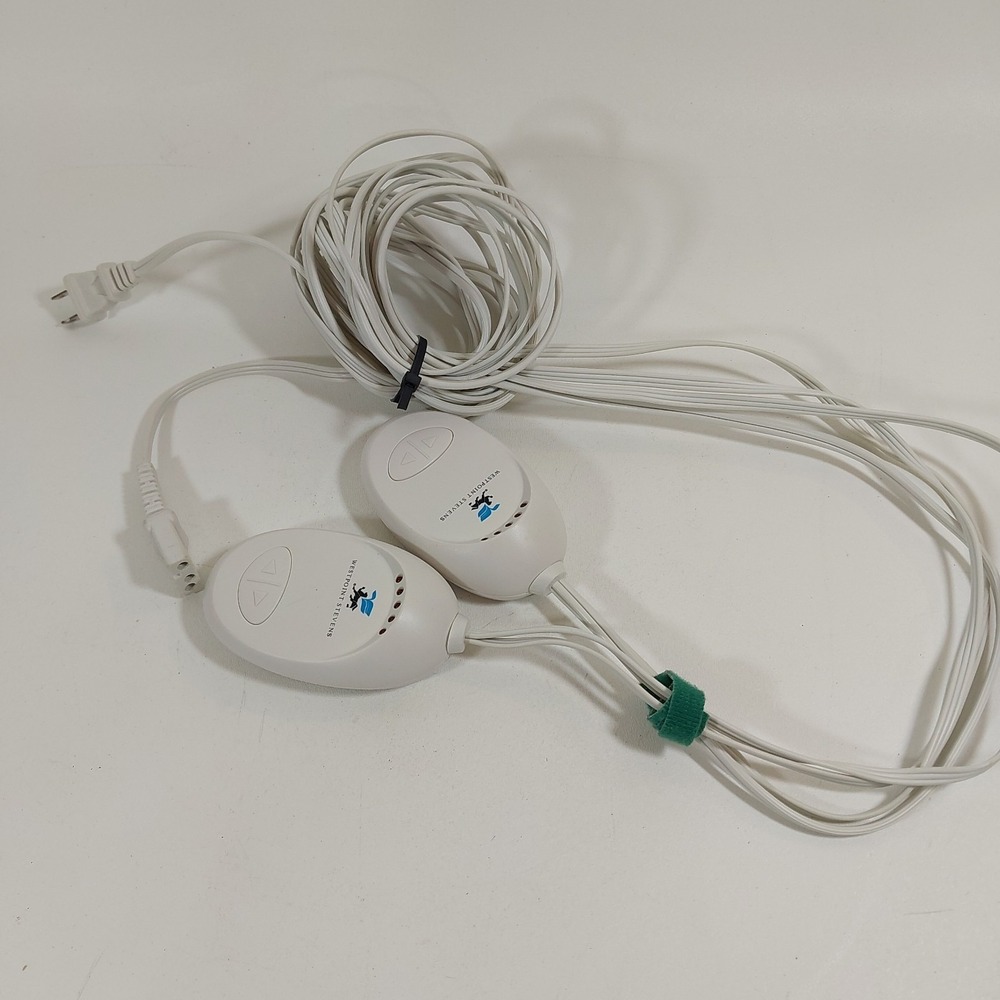 Westpoint Stevens Electric Heated Blanket Dual Controller 3 Prong Model 202‎